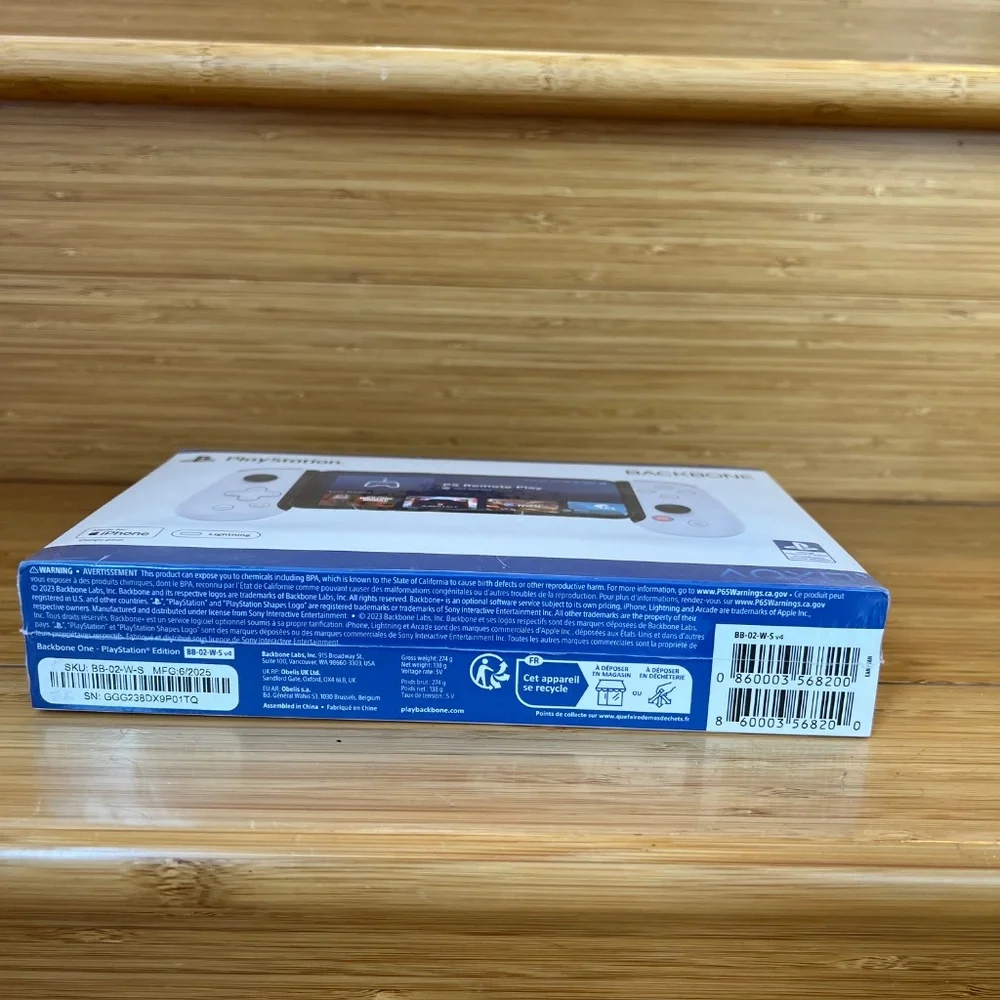 Backbone One PlayStation Edition Controller for iPhone (Lightning) – NEW Sealed